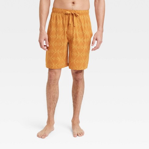 Men's 9 Sedona Printed Knit Pajama Shorts - Goodfellow & Co™ Orange Xxl :  Target