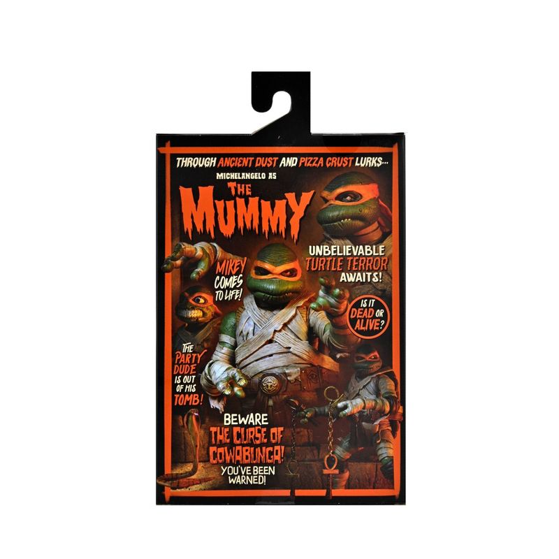 Universal Monsters/Teenage Mutant Ninja Turtles - 7&#34; Scale Action Figure - Michalangelo as The Mummy, 3 of 7