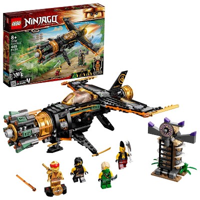 Photo 1 of ****LOSE PIECES MAY BE MISSING LEGO COMPONENTS****
LEGO NINJAGO Legacy Boulder Blaster; Airplane Toy Featuring Collectible Figurines 71736