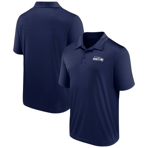 Nfl Seattle Seahawks Men's Shoestring Catch Polo T-shirt : Target