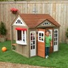 KidKraft Country Vista Wooden Outdoor Playhouse with Double Doors Play Kitchen & Benches - image 3 of 4