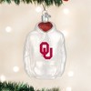 Old World Christmas Blown Glass Ornament for Christmas Tree, Oklahoma Hoodie - 2 of 3