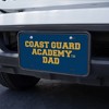 U.S. Coast Guard Academy Bears Dad Novelty Metal Vanity Tag License Plate - 3 of 4