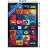 Trends International NFL League - Logos 24 Framed Wall Poster Prints - 3 of 4
