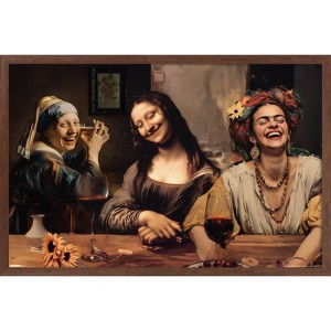 Trends International Reinders: Master Twist - Girls Night Out Framed Wall Poster Prints - 1 of 4