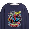 Boys' - Marvel - Spider-man Stickers Style Long Sleeve Graphic T-Shirt - 2 of 4