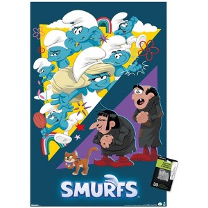Trends International Smurfs (2025) - Group Unframed Wall Poster Prints - 1 of 4