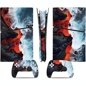 Aghana Digitals PS5 Slim Digital Version Skin for Console and Controllers - 1 of 3