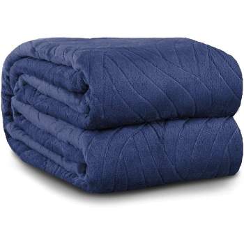 Shopbedding - Throw Blanket Fleece Lightweight Throw Blanket for Couch or Sofa - Embossed Flannel Blanket for Travel –  Soft Blanket by Blissford