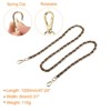 Unique Bargains Metal Corrosion-Resistant PU Leather Purse Flat Chain Straps - 2 of 3