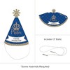 Big Dot of Happiness Royal Prince Charming - Mini Cone Baby Shower or Birthday Party Hats - Small Little Party Hats - Set of 8 - 3 of 4