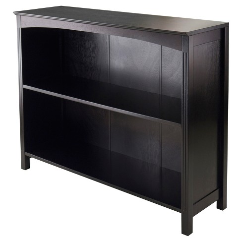 Target 2025 espresso bookshelf