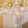 Collections Etc Lighted Berry-Beaded Holiday Garland - 2 of 2