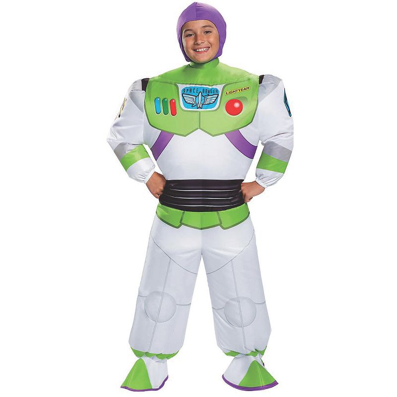 Disguise Boys' Buzz Lightyear Inflatable Costume - Size One Size Fits Most - White, 1 of 4