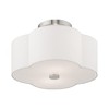 Livex Lighting Chelsea 2 - Light Flush Mount in  Brushed Nickel - 2 of 4