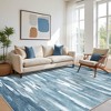 Abynow Geometric Modern Loomed Machine Washable Area Rug - 2 of 4