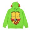 Teenage Mutant Ninja Turtles Raphael Long Sleeve Men's Green Cosplay Hoodie - 2 of 4