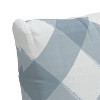 18"x18" Skyline Furniture Square Outdoor Throw Pillow Bias Cloud: Handmade, Plaid Pattern, Removable Cover, Zipper Closure, Spot Clean - 3 of 4