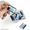 Big Dot of Happiness Gear Up Robots - Mini Candy Bar Wrapper Stickers - Birthday Party or Baby Shower Small Favors - 40 Count - 2 of 4
