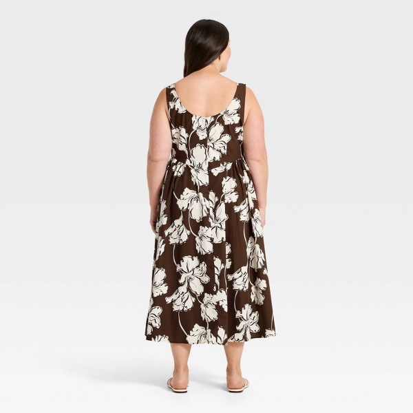Vestido midi corsé corte A para mujer - A New Day™ 4