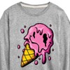 Boys' - Instant Message - Hot Weather & Melting Ice Cream Long Sleeve Graphic T-Shirt - 2 of 4