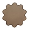 CAVINAS Novelty Wall Mirrors with Unique Frame,Farmhouse Wooden Accent Wall-Mounted Mirror,Decorative Mirror for Living Room,Entryway - 3 of 4