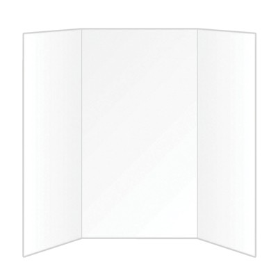 Flipside Products Foam Project Board, 18" x 24", White, Pack of 10