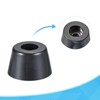 Unique Bargains Round Non-Slip Furniture Protector with Stainless Steel Washer and Screws 10 Pcs - 4 of 4