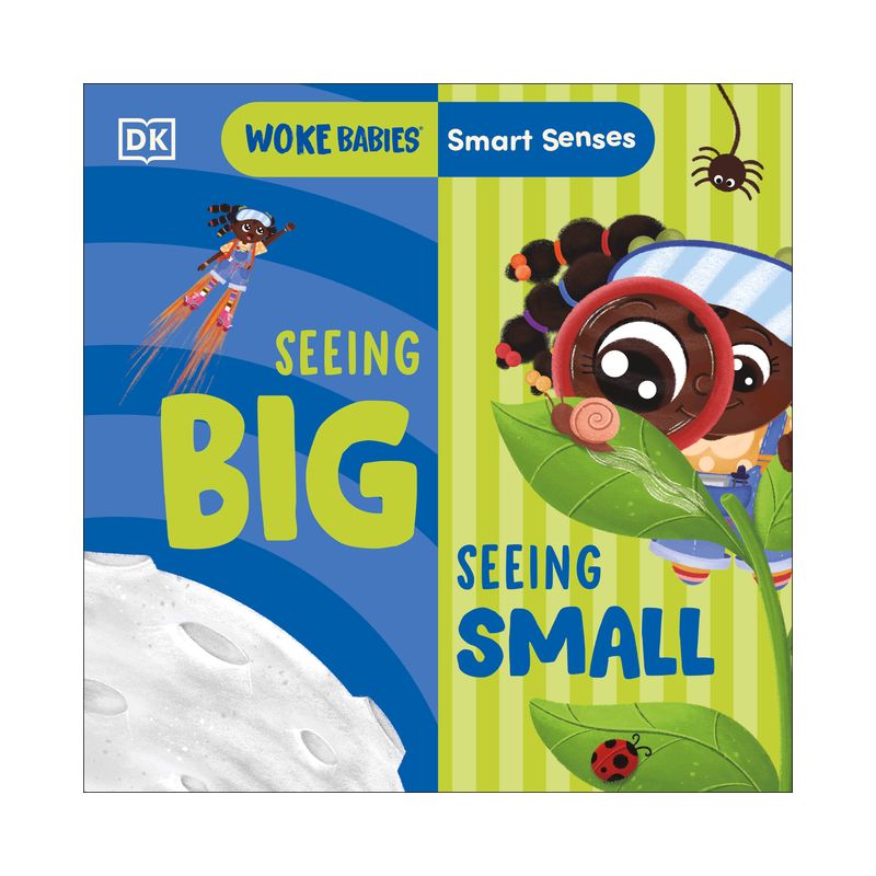 Smart Senses: Seeing Big, Seeing Small - (Woke Babies Books) by  Flo Fielding (Board Book), 1 of 2