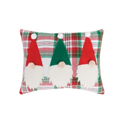 C&F Home Plaid Christmas Tree Applique Throw Pillow