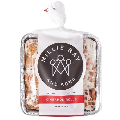 Millie Ray and Sons Frozen Cinnamon Rolls - 15.9oz/12ct