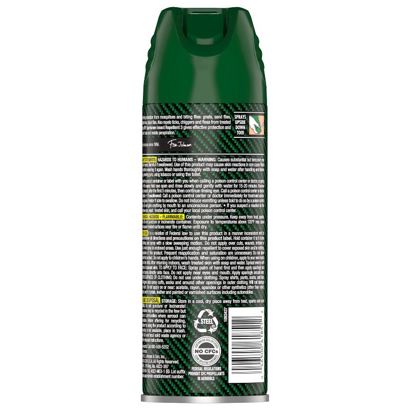 OFF! Sportsmen Deep Woods Aerosol Personal Repellents and Bug Spray - 6oz, 4 of 18