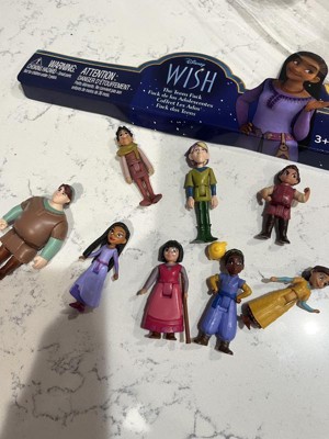 Disney Wish The Teens Pack Of 8 Posable Mini Dolls & Star Figure : Target