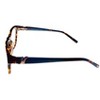 Jones New York J755 52mm Unisex Acetate Rectangular Designer Eyeglasses OR Blue Light Filter OR Reading Glasses in Tortoise Havana Brown Gold - 3 of 4