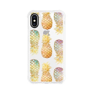OTM Essentials Apple iPhone XS Max Tough Food Edge Clear Case - Golden Pineapple - 1 of 4