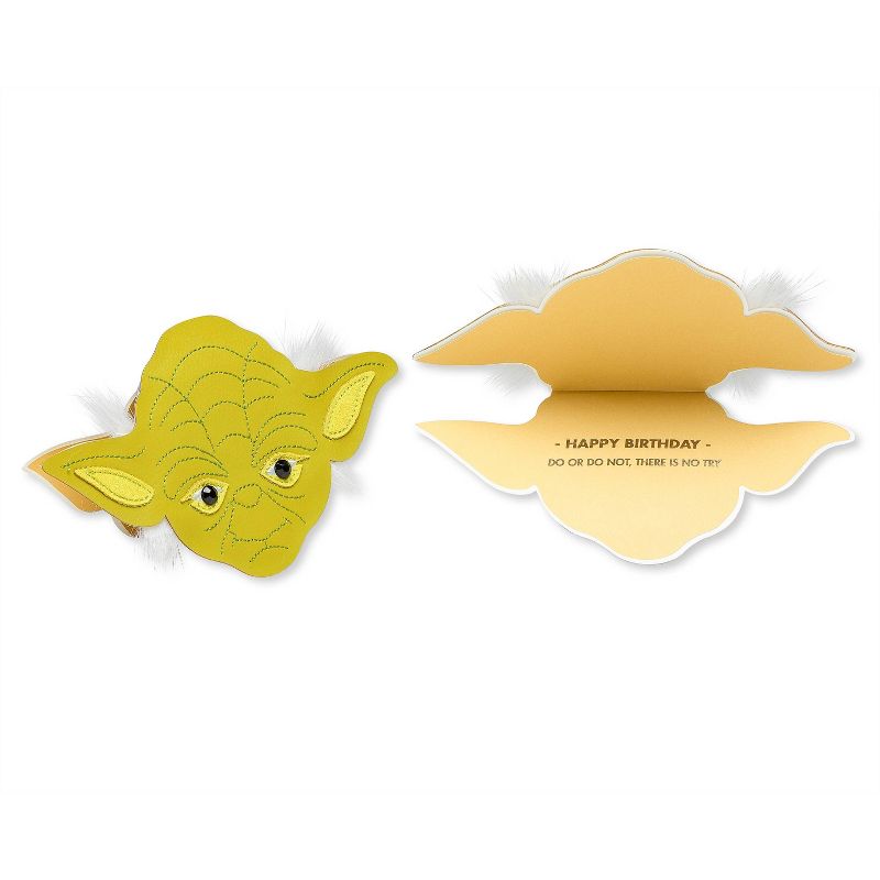 3ct Birthday Cards Star Wars Logo Yoda - PAPYRUS, 5 of 6