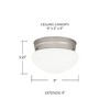 Capital Lighting Scott 2 - Light Flush Mount in  Matte Nickel - 2 of 2