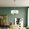 Livex Lighting Cresthaven 4 - Light Chandelier in  Antique Brass - 4 of 4