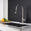 Chrome Pull-Out Faucet with Stream/Spray Modes for Easy Sink Tasks - 3 of 4