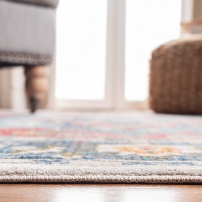 Handmade Red Synthetic 5' x 7' Rectangular Area Rug