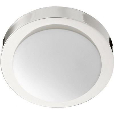 Quorum Lighting Contempo 1 - Light Flush Mount in  Polished Nickel