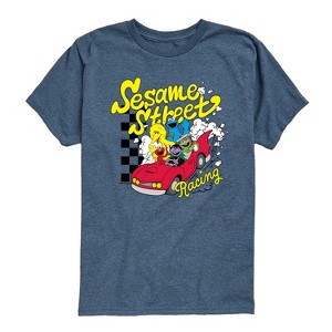 Boys' - Sesame Street - SS Racing Short Sleeve Graphic T-Shirt - 1 of 4