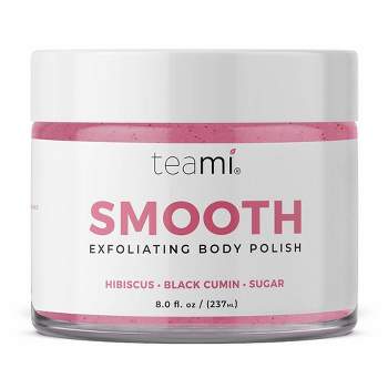 Teami Smooth Exfoliating Hibiscus & Sugar Body Scrub - 8oz