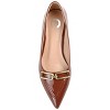 Journee Collection Womens Rumi Kitten Heel Loafer Pointed Toe Pumps - 4 of 4