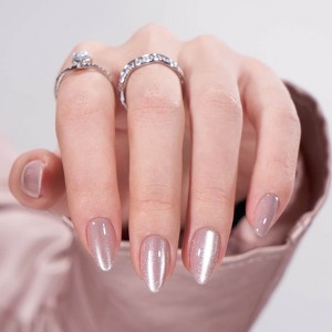 BTArtbox Press-On Nails- Falling Star - S Almond - 32ct - 1 of 4