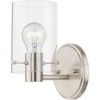 Livex Lighting Munich 1 - Light Sconce in  Brushed Nickel - image 2 of 3