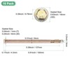 Unique Bargains Galvanized Iron-Carbon Steel Anti-Corrosion Durable Expansion Bolt 10 Pcs - 3 of 4
