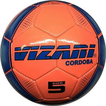 Vizari Sports Cordoba USA Soccer Balls with Size 3, Size 4 & Size 5 for Girls, Boys & Kids of All Ages - Unique Graphics - 5 Colors - Inflate & Play Outdoor Sports Balls.