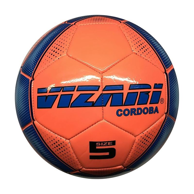 Vizari Sports Cordoba USA Soccer Balls with Size 3, Size 4 & Size 5 for Girls, Boys & Kids of All Ages - Unique Graphics - 5 Colors - Inflate & Play Outdoor Sports Balls., 1 of 4