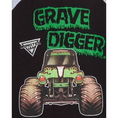 Monster Jam Little Boys 2 Pack Long Sleeve Graphic T-Shirts Multicolored 7-8 — фото 6